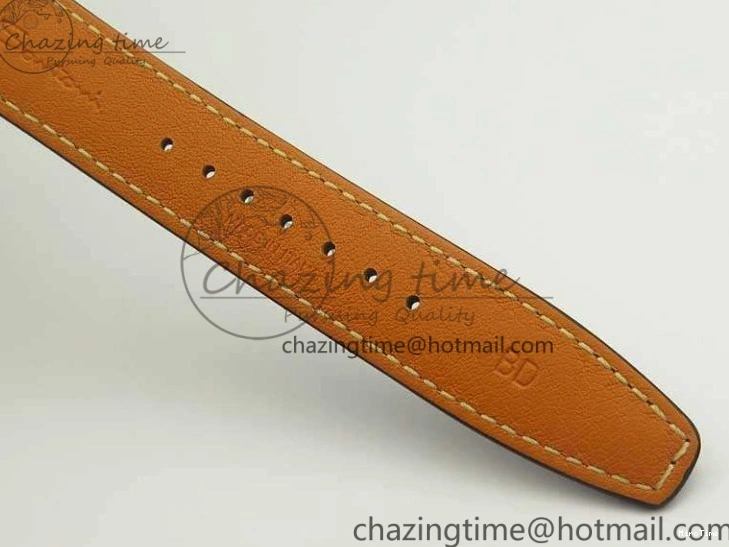 MIROTIME 0501 Breathable Da Vinci IW393402 SS ZF 1:1 Best Edition Blue Dial On Black Leather Strap A 7211